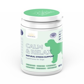 Calm & Relax — naturalny suplement uspokajający dla psa